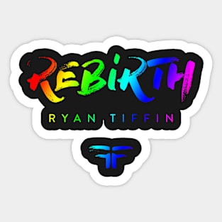 REBIRTH Pride Logo by Steve Govern Sticker